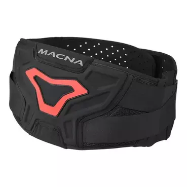 Macna Kirdle DLX Motorcycle Lumbar Brace Black Red