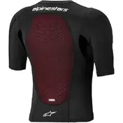 Alpinestars BIONIC PLASMA LT Short-Sleeved Cross Enduro Protective мотокуртка Black White