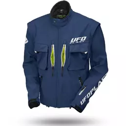 Ufo TAIGA Blue Enduro Motorcycle мотокуртка - Protections NOT Included