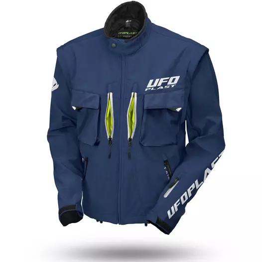 Ufo TAIGA Blue Enduro Motorcycle мотокуртка - Protections NOT Included