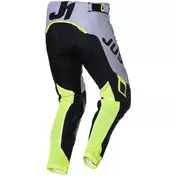 Just1 J-FLEX 2.0 District Cross Enduro Motorcycle мотоштаны Gray Yellow Fluo Black