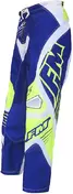мотоштаны Moto Cross Enduro Racing FORCE X24 FM Blue Yellow Fluo