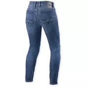 Rev'it Piston 3 Skinny Motorcycle Jeans Medium Blue used - L32