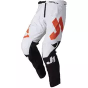 Moto Cross Enduro мотоштаны Just1 J-FLEX Adrenaline White Orange