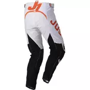 Moto Cross Enduro мотоштаны Just1 J-FLEX Adrenaline White Orange