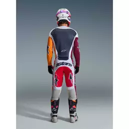 Alpinestars RACER PORTL Motocross Enduro мотоштаны Red Light Grey Dark Grey