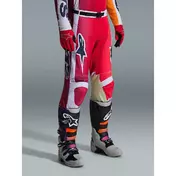 Alpinestars RACER PORTL Motocross Enduro мотоштаны Red Light Grey Dark Grey