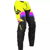 Moto Cross Enduro мотоштаны Shot DEVO X-TREM Black Yellow Fluo