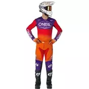O'NEAL MAYHEM HEXX Orange Purple Cross Enduro Motorcycle мотоштаны