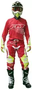 мотоштаны Moto Cross Enduro Racing FORCE X24 FM Red Yellow