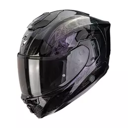 Scorpion Exo-1500 Air Fantasy Chameleon Мотошлем Черный