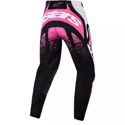 Alpinestars STELLA TECHSTAR NOMUR Women's Cross Enduro Motorcycle мотоштаны Black White Fuchsia