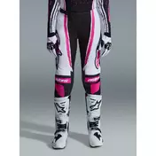 Alpinestars STELLA TECHSTAR NOMUR Women's Cross Enduro Motorcycle мотоштаны Black White Fuchsia