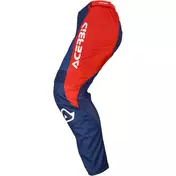 Acerbis MX TRACK INC. Red/Blue Cross Enduro Motorcycle мотоштаны
