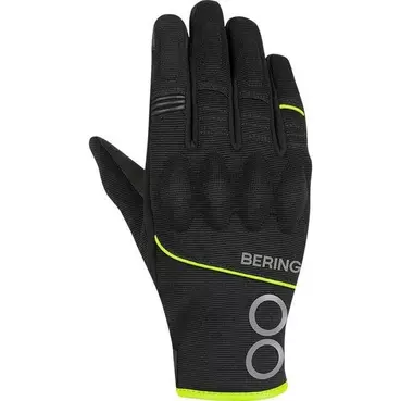 BERING NASSAU Fashion мотоперчатки Black/Fluorescent Yellow