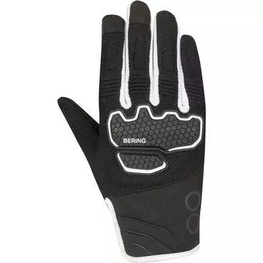 Bering LADY BREEZE Women's Motorcycle мотоперчатки Black White