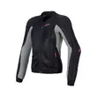 Alpinestars Stella Troop Air Lady мотокуртка Grey Черный (размер: m)