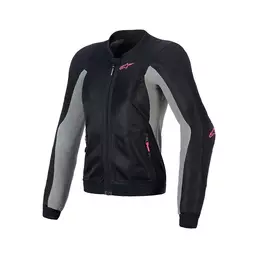Alpinestars Stella Troop Air Lady мотокуртка Grey Черный
