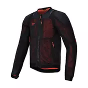 Alpinestars Troop Air Pro мотокуртка Black Red Fluo Красный