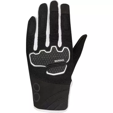 Bering BREEZE Motorcycle мотоперчатки Black White