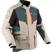 Bering SIBERIA Motorcycle мотокуртка Beige Grey Orange