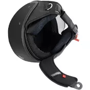 Tucano Urbano EL'FRESH 6.0 Matt Black Motorcycle Jet Мотошлем