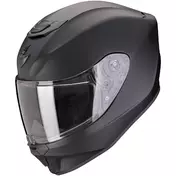 Scorpion EXO-JNR SOLID Black Full Face Child Motorcycle Мотошлем
