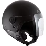 Tucano Urbano C1000 EL'JETTIN 6.0 Matt Carbon Gray Motorcycle Jet Мотошлем