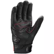 Ixon MIRAGE LEATHER Motorcycle мотоперчатки Black White Red