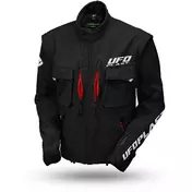 Ufo TAIGA Enduro Motorcycle мотокуртка Black - Protections NOT Included