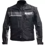 Shot CONTACT ASSAULT 2.0 Enduro Motorcycle мотокуртка Black White