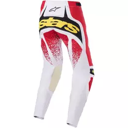 Alpinestars TECHSTAR NOMUR Cross Enduro Motorcycle мотоштаны Light Grey Red Black