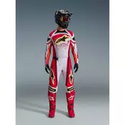 Alpinestars TECHSTAR NOMUR Cross Enduro Motorcycle мотоштаны Light Grey Red Black