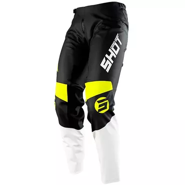 Moto Cross Enduro Shot Yellow Lime мотоштаны