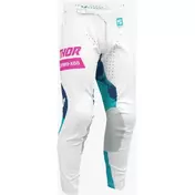 Thor Launchmode Bleach White/Light Blue Cross Enduro Motorcycle мотоштаны