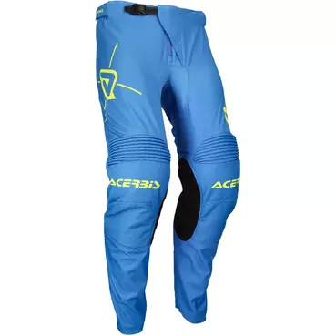 Acerbis MX TRACK INC. Motocross Enduro мотоштаны Blue Yellow