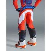 Alpinestars Youth Fluid Grid Kids' Cross Enduro Motorcycle мотоштаны, Orange, Light Blue, White