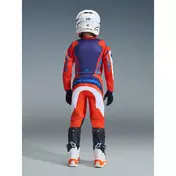 Alpinestars Youth Fluid Grid Kids' Cross Enduro Motorcycle мотоштаны, Orange, Light Blue, White
