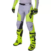 Alpinestars RACER VEIL Cross Enduro Motorcycle мотоштаны Grey Fluorescent Yellow