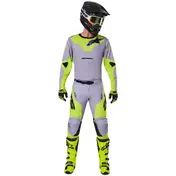 Alpinestars RACER VEIL Cross Enduro Motorcycle мотоштаны Grey Fluorescent Yellow