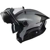 Axxis Modular Motorcycle Мотошлем fu409 SV Ghostfighter Bitone C2 Gloss Black Grey
