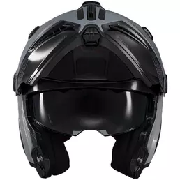 Axxis Modular Motorcycle Мотошлем fu409 SV Ghostfighter Bitone C2 Gloss Black Grey