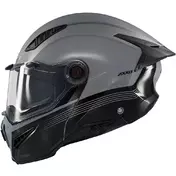 Axxis Modular Motorcycle Мотошлем fu409 SV Ghostfighter Bitone C2 Gloss Black Grey