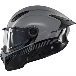 Axxis Modular Motorcycle Мотошлем fu409 SV Ghostfighter Bitone C2 Gloss Black Grey