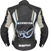 Berik 2.0 NJ-173315L Mesh Air Perforated Motorcycle мотокуртка Black Removable
