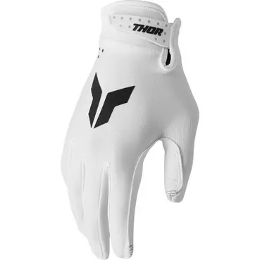 Thor Launchmode White Cross Enduro Motorcycle мотоперчатки