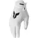 Thor Launchmode White Cross Enduro Motorcycle мотоперчатки