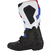 Alpinestars Honda Tech 7 Enduro Drystar Motocross мотоботинки Black White Blue Bright Red