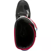 Alpinestars Honda Tech 7 Enduro Drystar Motocross мотоботинки Black White Blue Bright Red