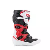Alpinestars TECH 3S YOUTH Child Cross Enduro Motorcycle мотоботинки White Black White Red